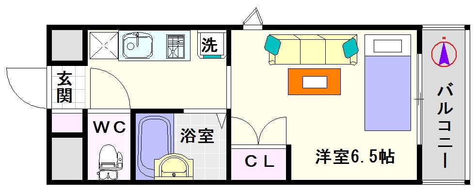 エルテルン壱番館 間取り