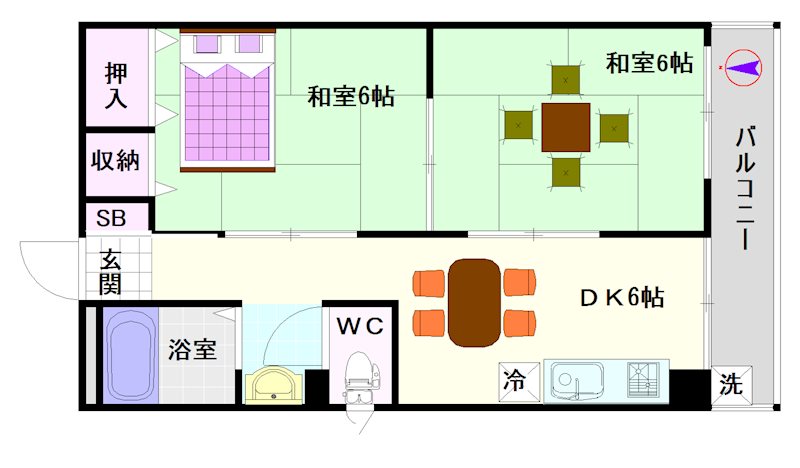 上垣第1ビル 間取り