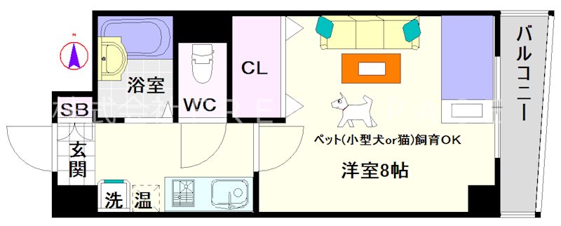 リンデ桜川 間取り
