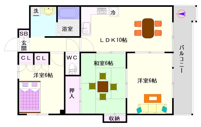 ライフステージヨシダ 間取り