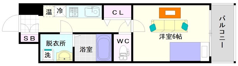 U-ro難波南 間取り