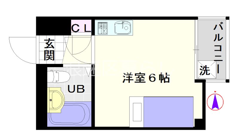 クローバーメゾン戎 間取り
