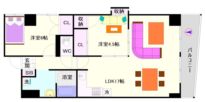 ライフステージヨシダ 間取り