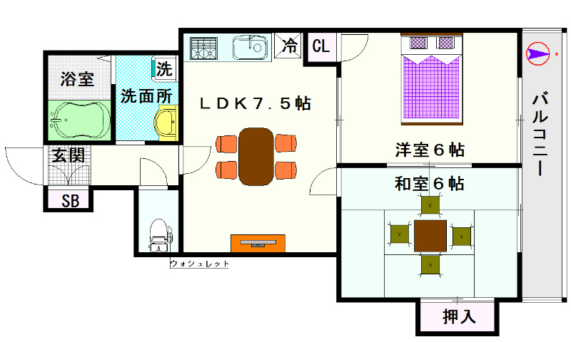 ライフステージヨシダ 間取り