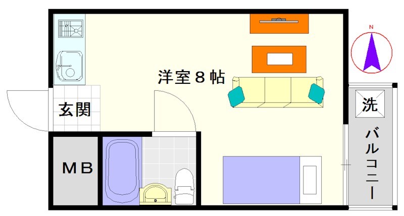 ラフィーネフジⅡ 間取り