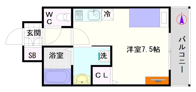 ビバーナ日本橋 間取り