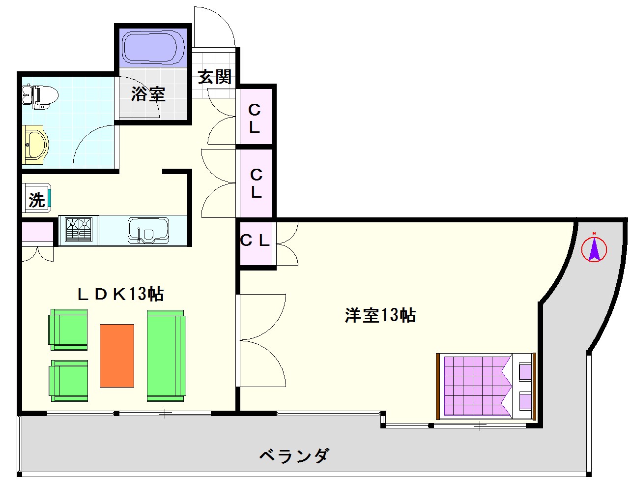 グラスホッパー 間取り
