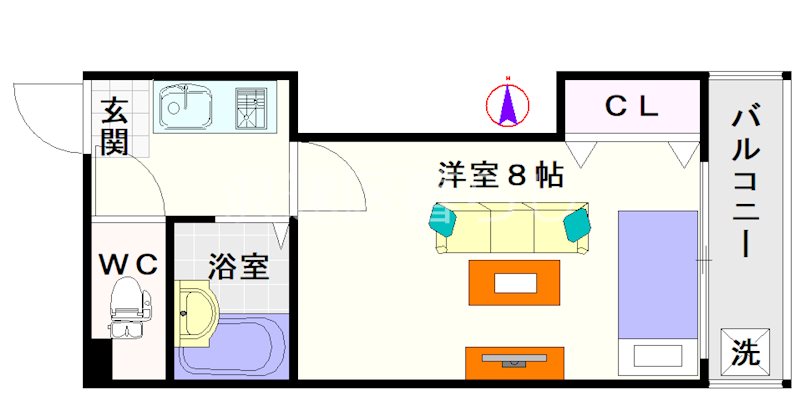 NK元町ハイム 間取り