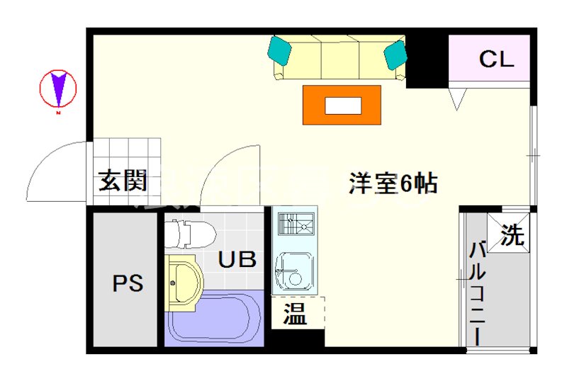 アーバンスペース元町 間取り