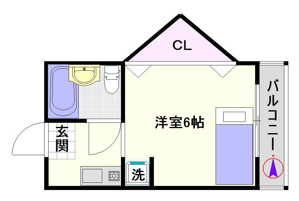 共立元町マンション 間取り