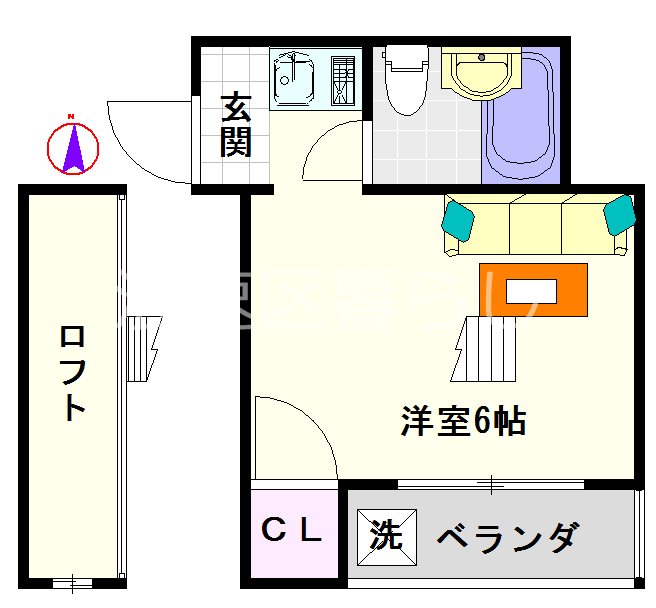 恵美須ハイツ 間取り
