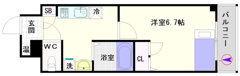 インペリアル大国Ⅱ 間取り