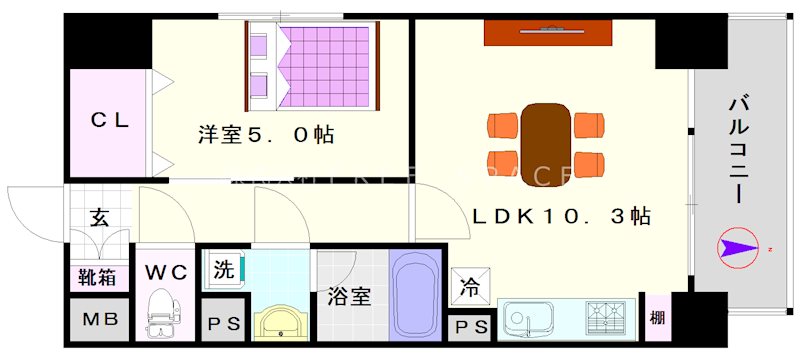 ウルバーノ　イリス 間取り