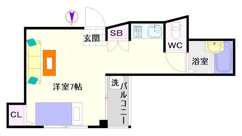 エムズマンション 間取り