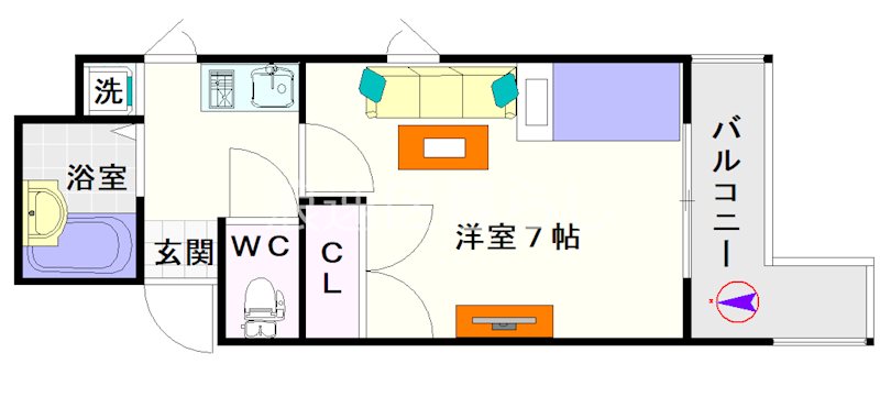 ヴィラージュ元町 間取り