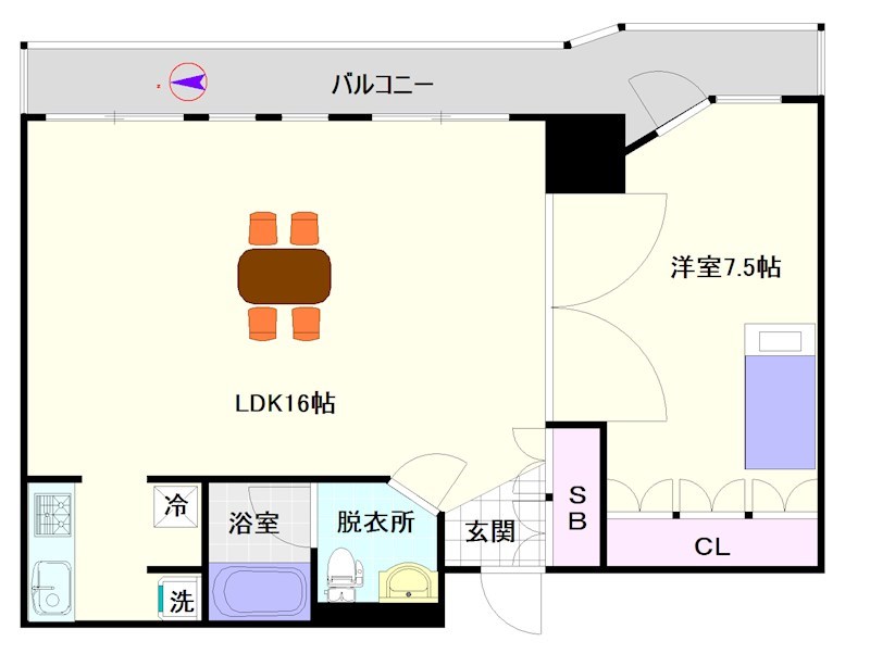 グラスホッパー 間取り