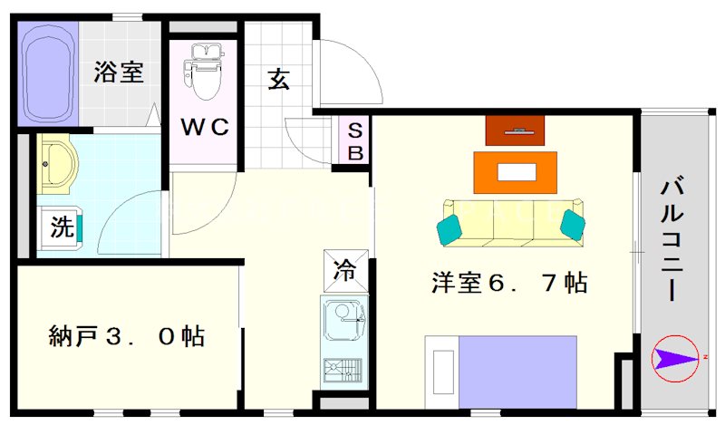JO RIN Residence 間取り