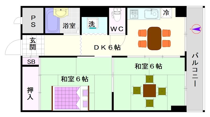 上垣第3ビル 間取り