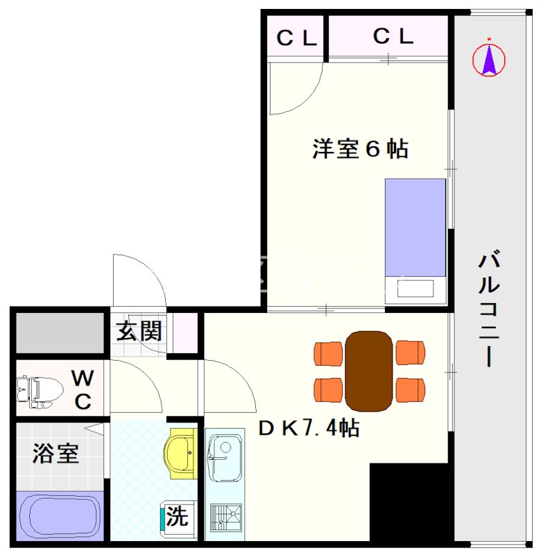 エブサンムージュ 間取り