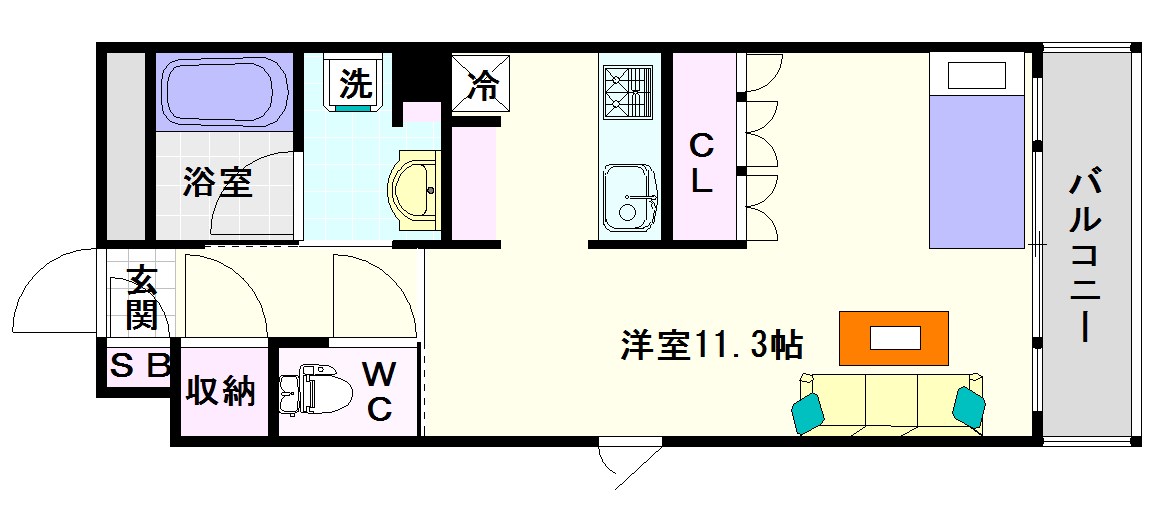 ガリレオ新町 間取り