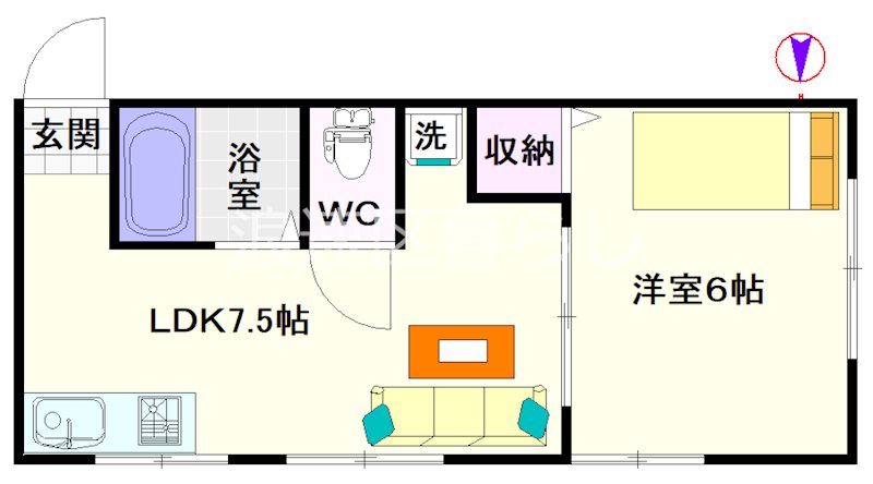 北村マンション 間取り