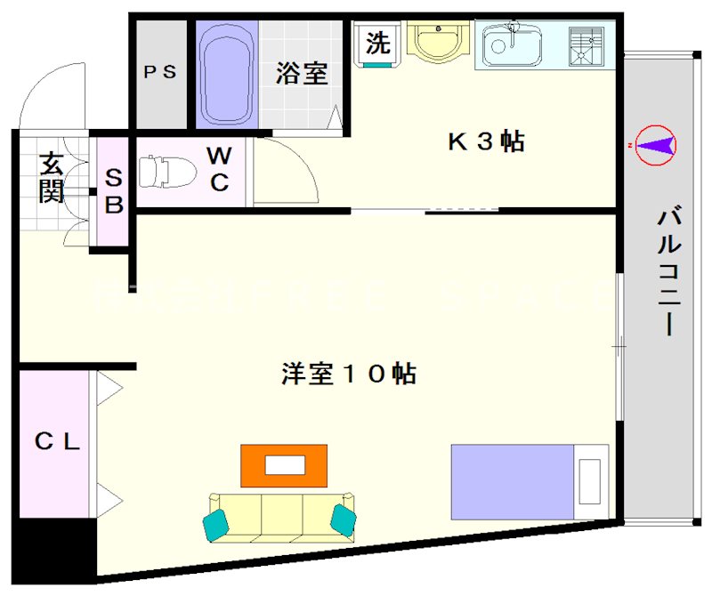 ＫＳプラザ 間取り