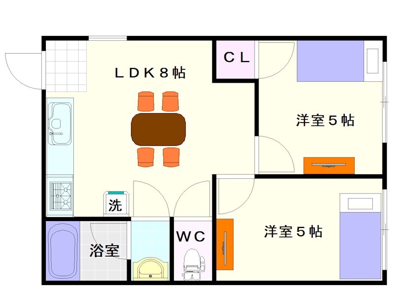 ギャレ元町 間取り